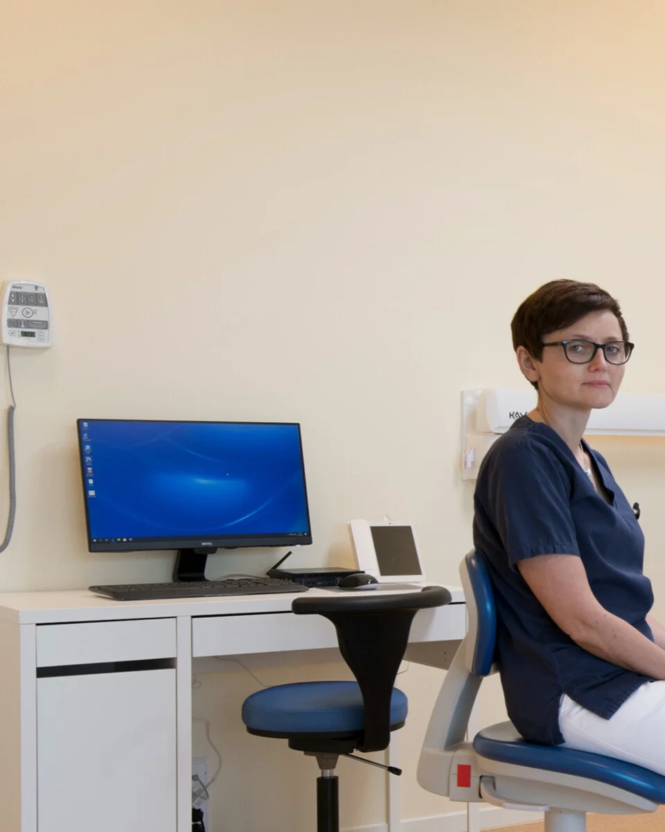 Tannlege og klinikkeier Magdalena Pydo ved Tannlege Magdalena